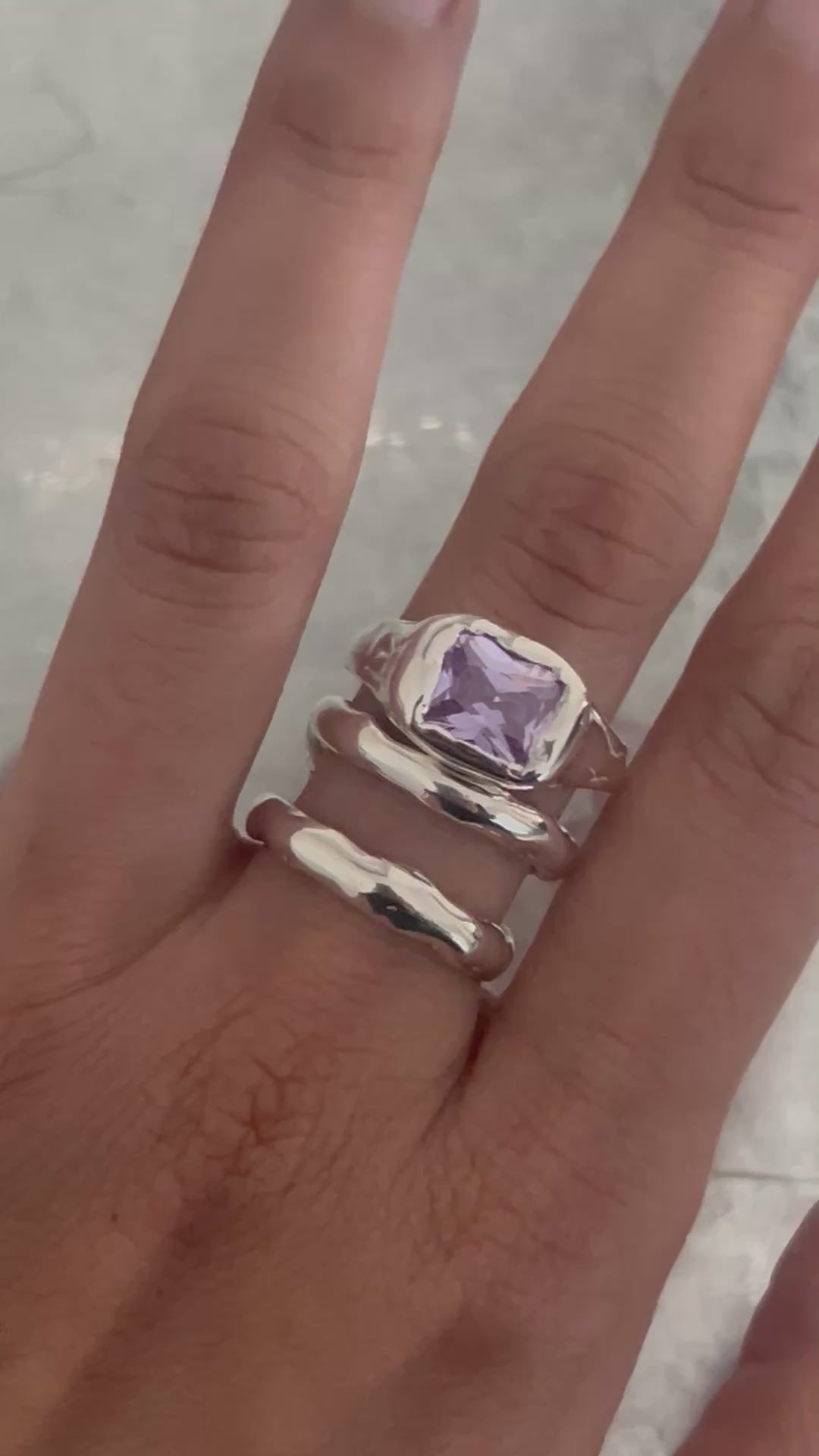 DRIFT RING - LILAC