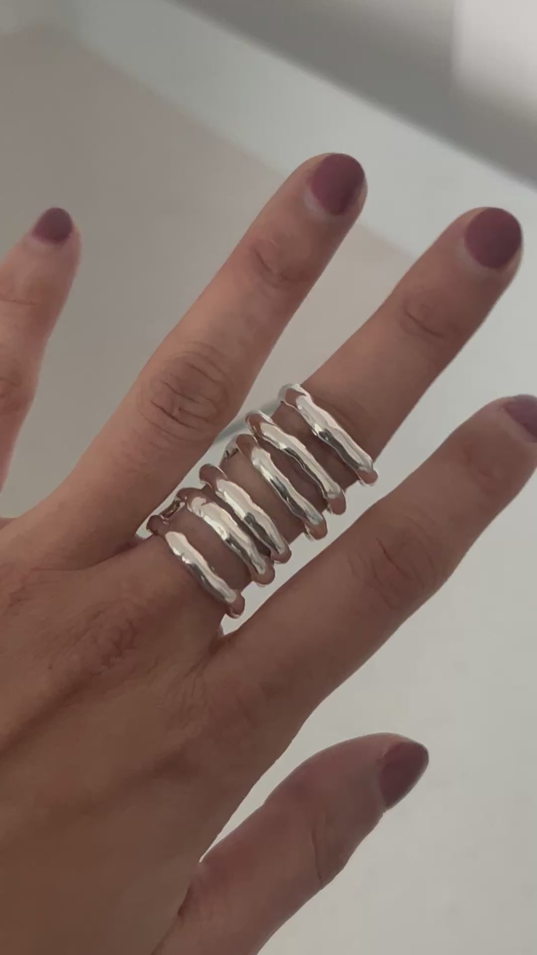 GOUTTE ADJUSTABLE RING